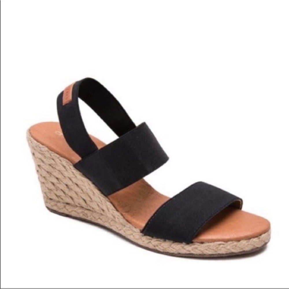 Tommy Bahama Sakura Elastic Wedge Sandals size 8.5